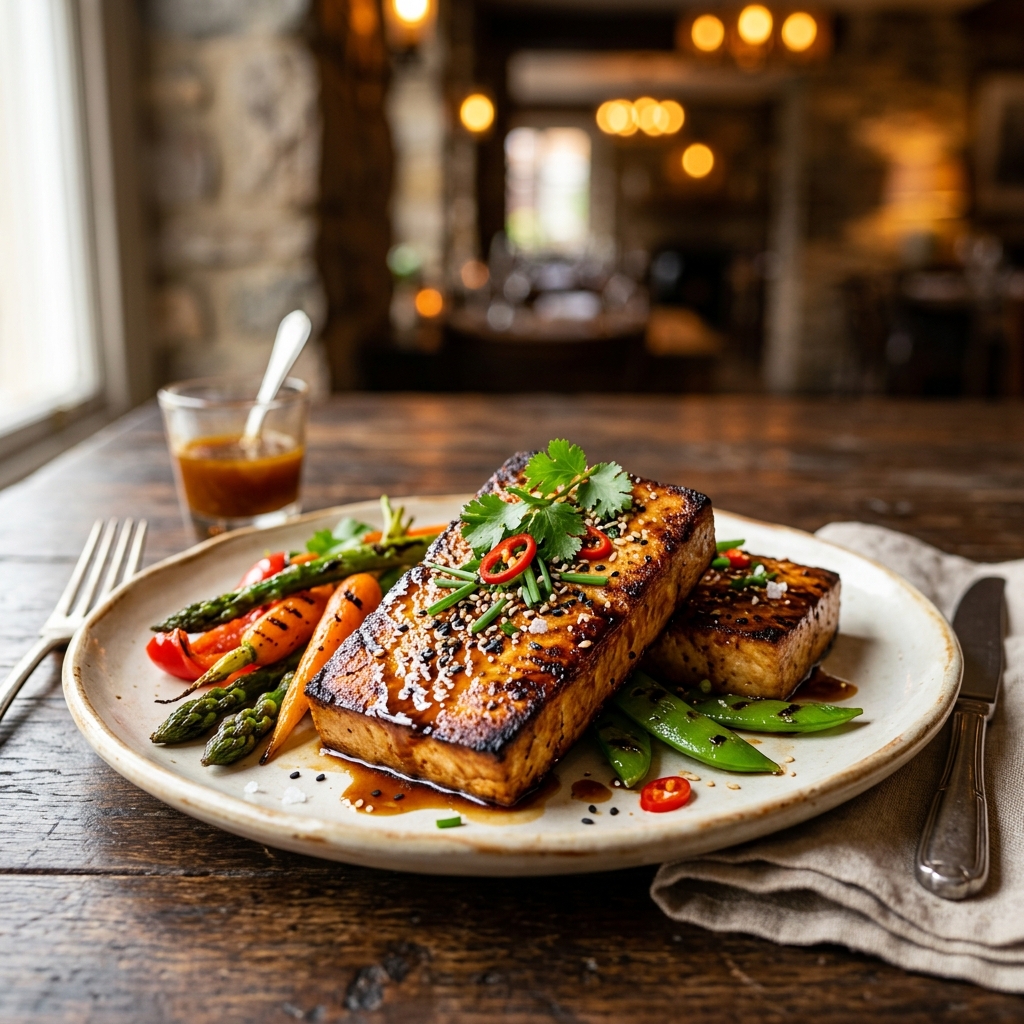 Premium Amel Tofu Dish